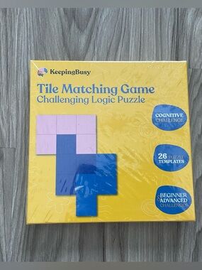 NIP Keeping Busy Tile Matching Game Logic Puzzles Tangrams Older Adults